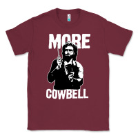 Burgundy more cowbell Classic Tee - linhVisuals