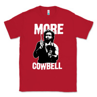 Red more cowbell Classic Tee - linhVisuals
