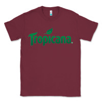 Burgundy tropicana Classic Tee - linhVisuals