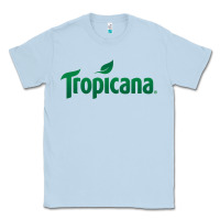 Dusty Blue tropicana Classic Tee - linhVisuals