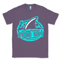 Lavender fins up ocean Classic Tee - linhVisuals
