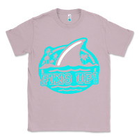 Lilac fins up ocean Classic Tee - linhVisuals