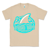 Mushroom fins up ocean Classic Tee - linhVisuals