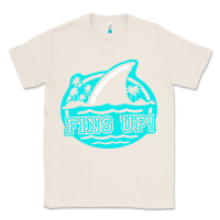 Natural fins up ocean Classic Tee - linhVisuals