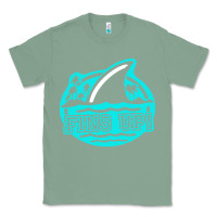 Sage fins up ocean Classic Tee - linhVisuals