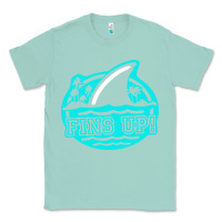 Seafoam fins up ocean Classic Tee - linhVisuals