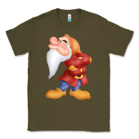 Army Green grumpy dopey dwarf Classic Tee - linhVisuals