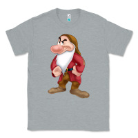 Heather Grey grumpy dopey dwarf Classic Tee - linhVisuals
