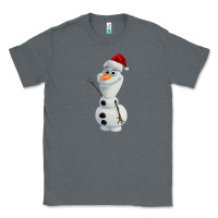 Charcoal Heather olaf Classic Tee - linhVisuals
