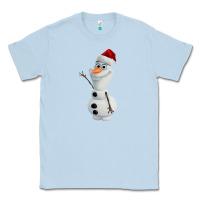 Dusty Blue olaf Classic Tee - linhVisuals