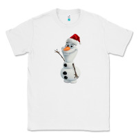 White olaf Classic Tee - linhVisuals