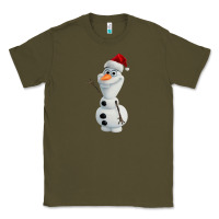 Army Green olaf Classic Tee - linhVisuals