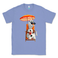 Colony Blue olaf Classic Tee - linhVisuals