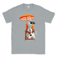Heather Grey olaf Classic Tee - linhVisuals