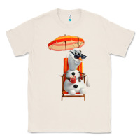 Natural olaf Classic Tee - linhVisuals