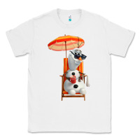 White olaf Classic Tee - linhVisuals
