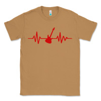 Toasted Coconut heartbeat electric guitar Classic Tee - linhVisuals