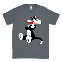 Charcoal Heather sylvester cat Classic Tee - linhVisuals