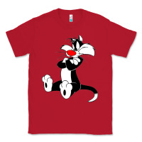 Red sylvester cat Classic Tee - linhVisuals