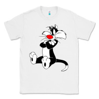 White sylvester cat Classic Tee - linhVisuals
