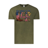 Vintage Olive the land yee the home of the haw Vintage Tee - RacoonDesign