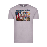 Vintage Zinc the land yee the home of the haw Vintage Tee - RacoonDesign