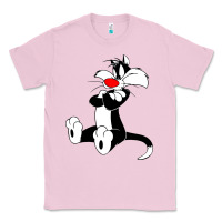 Bubblegum Pink sylvester cat Classic Tee - linhVisuals