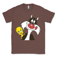 Chestnut tweety and sylvester Classic Tee - linhVisuals
