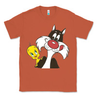 Copper tweety and sylvester Classic Tee - linhVisuals
