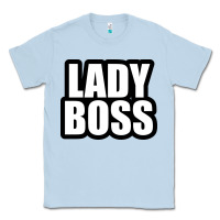 Dusty Blue Lady boss... Classic Tee - linhVisuals