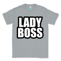 Heather Grey Lady boss... Classic Tee - linhVisuals