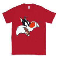 Red sylvester  face Classic Tee - linhVisuals