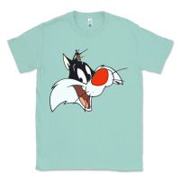 Seafoam sylvester  face Classic Tee - linhVisuals