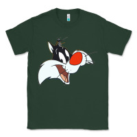 Sports Green sylvester  face Classic Tee - linhVisuals