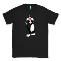 Black sylvester cat Classic Tee - linhVisuals
