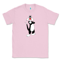 Bubblegum Pink sylvester cat Classic Tee - linhVisuals