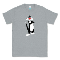 Heather Grey sylvester cat Classic Tee - linhVisuals