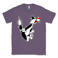 Lavender sylvester cat Classic Tee - linhVisuals