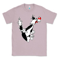 Lilac sylvester cat Classic Tee - linhVisuals