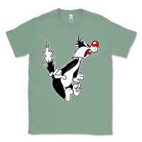 Sage sylvester cat Classic Tee - linhVisuals