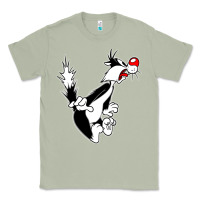Matcha sylvester cat Classic Tee - linhVisuals