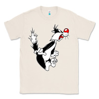Natural sylvester cat Classic Tee - linhVisuals