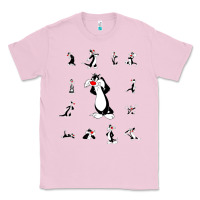 Bubblegum Pink sylvester cat Classic Tee - linhVisuals