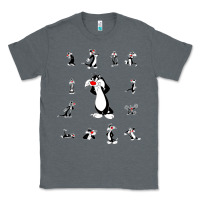 Charcoal Heather sylvester cat Classic Tee - linhVisuals