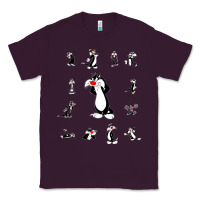 Plum sylvester cat Classic Tee - linhVisuals