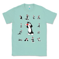 Seafoam sylvester cat Classic Tee - linhVisuals