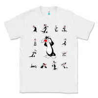 White sylvester cat Classic Tee - linhVisuals