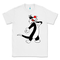 White sylvester cat Classic Tee - linhVisuals