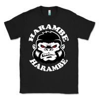 Black harambe Classic Tee - linhVisuals