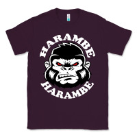 Plum harambe Classic Tee - linhVisuals